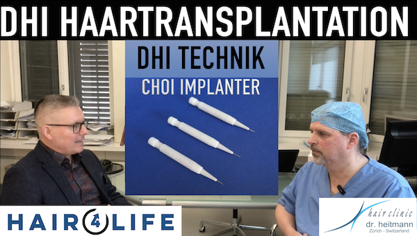 DHI FUE Haartransplantation Methode Saphire Technik - Experteninterview Dr. Lars Heitmann